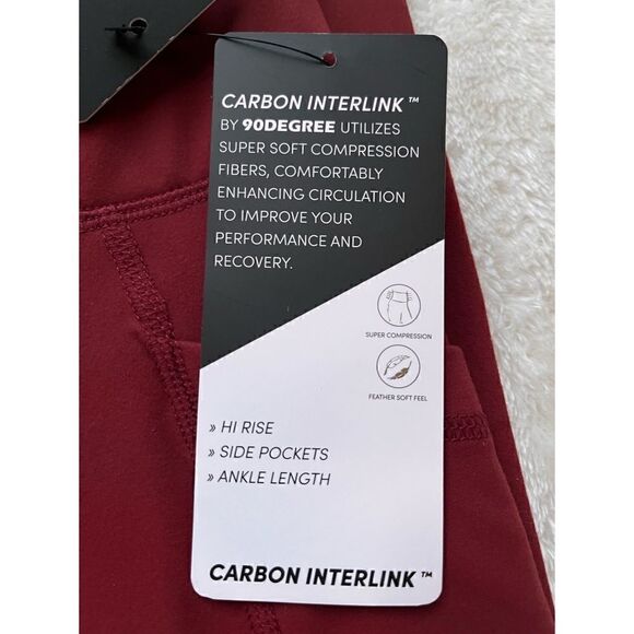 NWT 90 Degree by Reflex Leggings in Mars Haze - Picture 9 of 11